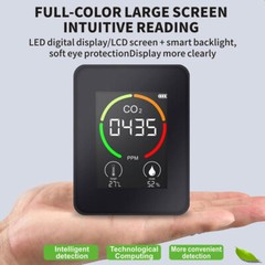 CO2 Meter Air Quality Monitor 400-5000 PPM Sensor Carbon Dioxide Detector US
