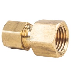 1/4″ FNPT x 1/4″ Compression Brass Female Pipe Fitting Connector with Ferrule