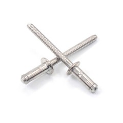 GRIP BLIND RIVET POP RIVETS DOME HEAD A2 STAINLESS STEEL 3.2mm 4mm 4.8mm 6.4mm