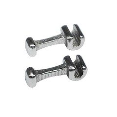 50/100/200pcs Dental Crimpable Stainless Orthodontic for Arch Wire Hook T Shaped
