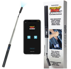 Wireless Telescoping Borescope compatible with Apple or Android. extends to 39″