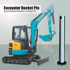 Mini Excavator Bucket Pin Bucket Link Pin 25mmX250mm For Cat Bobcat,JohnDeere US