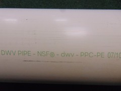 PVC Pipe – 6″ x 10′ – SCH40 – Plain End – Plastic Pipe, Industrial Tubing