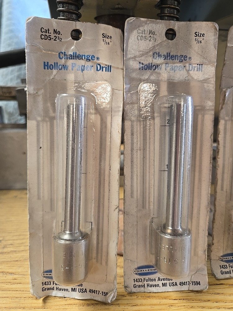 Challenge Paper Drill Bit 5/16″ (8mm) Diameter x 2 1/2″ , 6 Available In Package