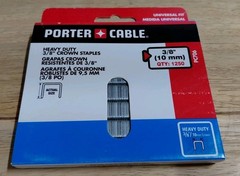 Porter Cable Heavy Duty Crown Staples 3/8″ 10mm 1250 Pack X 2 Universal Fit…