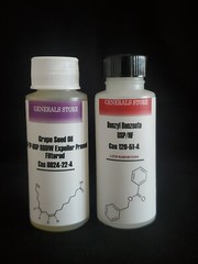 Benzyl Benzoate USP/NF 60ml (2oz)+Grape Seed Oil NF/EP -USP RBDW 2oz(60ml)