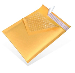 250 #0 6×10 Kraft Paper Padded Bubble Envelopes