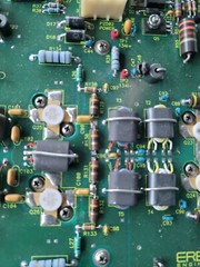 ERBTEC SOLID STATE AMPLIFIER BOARD WITH MOTOROLA MRF 150,MRF148 AND MRF134