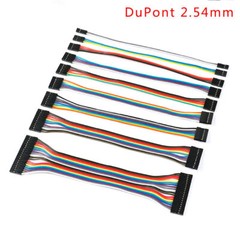 DuPont 2.54mm 20cm Connector Wire Cable Female-Female 2/3/4/5/6/7/8/9/10/12/20P