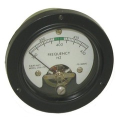 A&M Instruments 269-021 380-420Hz AC Frequency Meter w/3188 Transducer 400 HZ