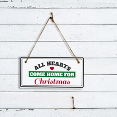 Christmas Home Decor 5×10 Hanging Plus Wall or Door Sign