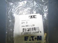 Bag of 2 New Eaton 06U-S66 NPT Straight Hydraulic Hose Fitting