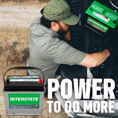 Interstate Batteries Automotive Battery 12V 55Ah (Group Size 35) 650CCA SLI A…