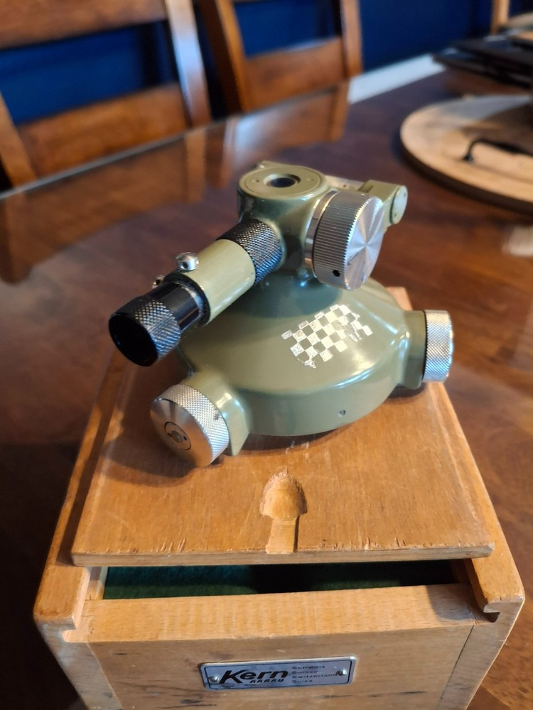 Rare Kern Aarau Suisse Zenith-Nadir Optical Plummet