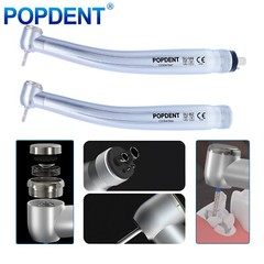 POPDENT Dental High Speed (LED E-generator) Handpiece 4/2-Hole Air Turbine
