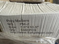 Poly Mailers Shipping Self Sealing Plastic Mailing Bags Size7.5″×10.5″
