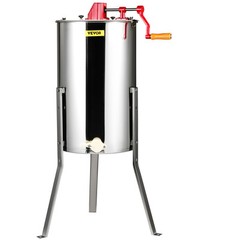 VEVOR Manual Honey Extractor Beekeeping Equipment 3 Frames Stainless Steel