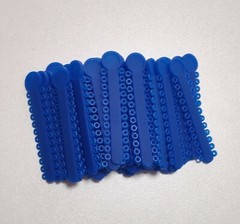 1Pack/1008pcs Dental Ligature Ties Orthodontic Elastic Rubber Bands 38 Colors