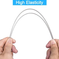 304 Stainless Steel Spring Steel Wire Dia 0.4mm-2mm High Tensile DIY Accessorie