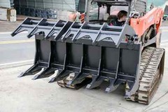 72″ Vertical Brush Grapple SUPER Heavy Duty Made In USA Quick Attach We Ship