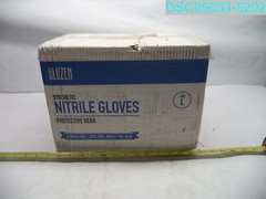 QTY=1000: BluZen Synthetic Nitrile Gloves Powder Free L 810676032072