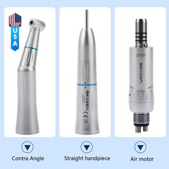 Dental Internal Water Low Speed Handpiece Contra Straight Air Motor 4H Kit EI-M4