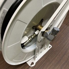 Samson Reel Master 504 Series Heavy Duty Hose Reel w/ Hose Good Working Unit