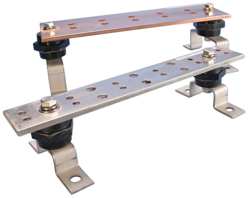 Erico TGBA16L08PT 1/4X2X15-1/2 Ground Bar
