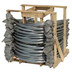 Accent Wire Products Bale Ties,Galv.,.092 In Dia,14ft,PK125 GWBT 13g x 14ft x