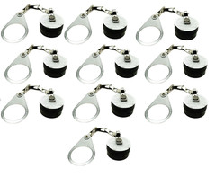 Amphenol Glenair MS3181-12N Mil Spec Dust Cap Protective Receptacle Cover 10 Pcs