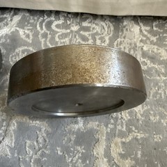 Aluminum Dead Weight 10000, 6600, 4900 Grams Laboratory 6 Inch Diameter