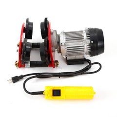 2200Lbs Electric Chain Hoist Winch Crane Overhead 10ft Lifting 500W 1400r/Min