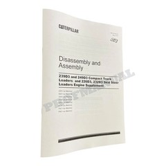 Caterpillar 239D3 249D3 226D3 232D3 Service Manual Disass Assem 3 books