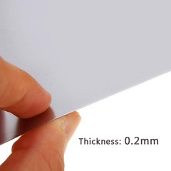 1PC 304 Stainless Steel Foil Sheet 0.2mm x 100mm x 1m Precision Machinery