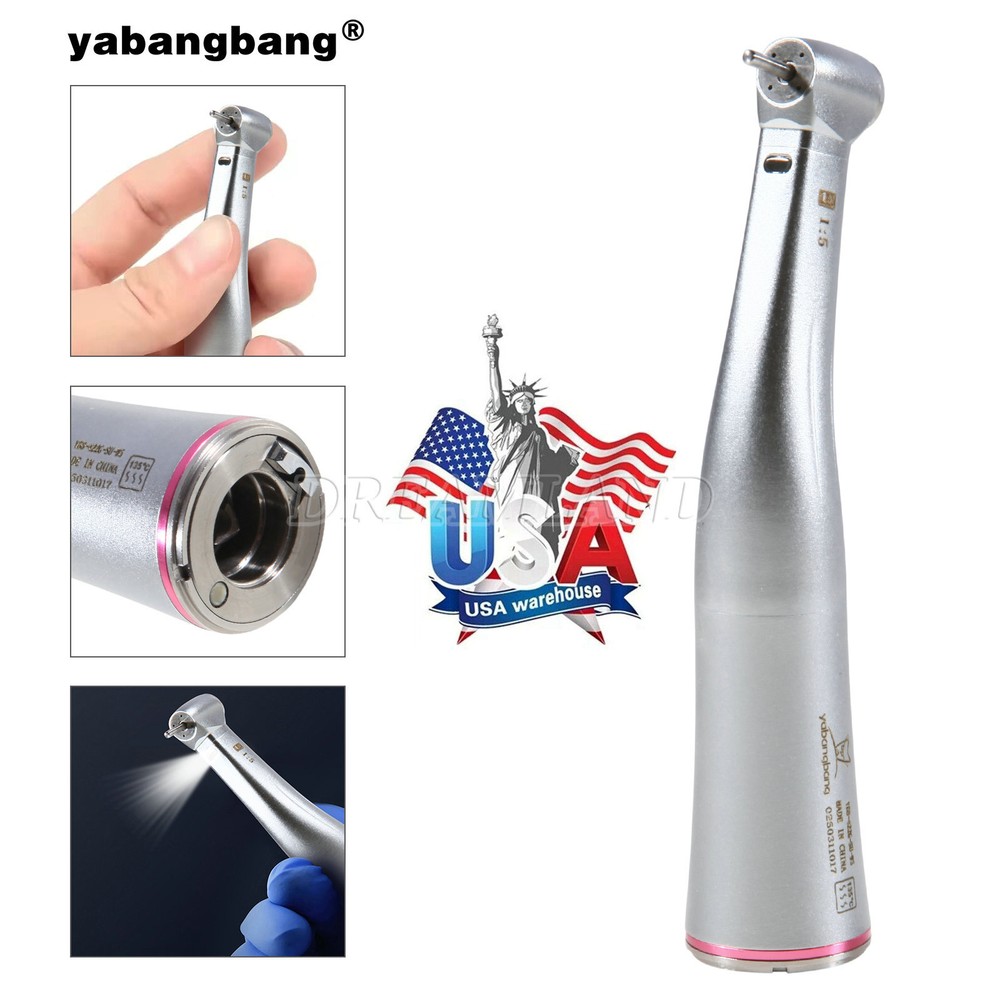 NSK Style Dental Brushless LED Electric Micro Motor/1:5 Increasing Handpiece UPS