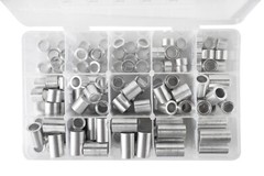 Aluminum Spacer Standoff Bushing Assortment Kit 3/4″ OD x 1/2″ ID (139 pcs)