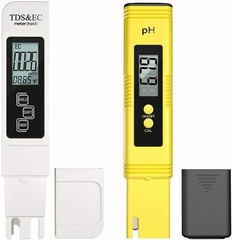 PH Meter, TDS&EC PPM Meter Water Tester for Household Drinking,Pool and Aquarium