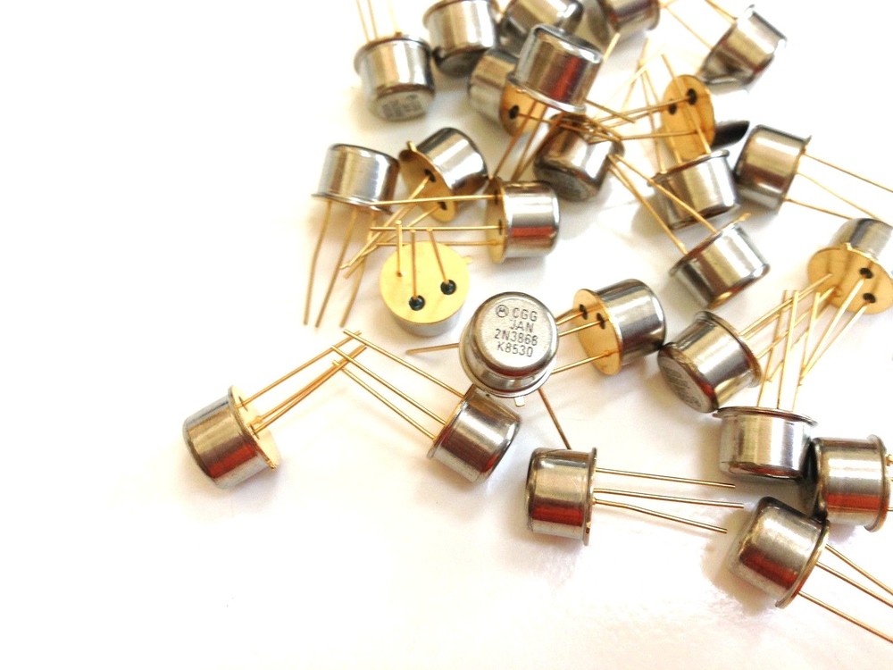 10 Pieces | Motorola 2N3866JAN MIL-SPEC