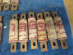 (6) Limitron JKS-100 100A 600VAC Class J Fuse Fast Acting Current Limiting Type