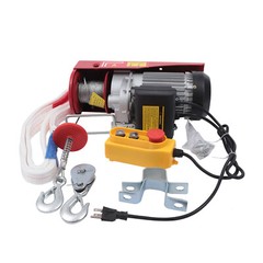 1100LBS Electric Hoist Winch Engine Crane 110V