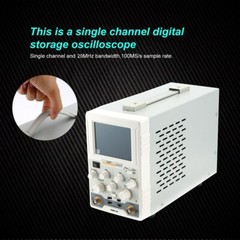 OWON AS201 Oscilloscope 1 Channel 20MHz 100MS/s 130.000 WFMS/S 3,7″ Colour LCD