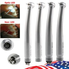 NSK Style Dental Fiber Optic LED Egenerator high speed handpiece Turbine 2/4HOLE