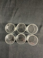 VWR 50mL Low Form Griffin Glass Graduated Beaker Pour Spout 6PK 10754-946