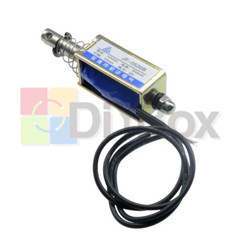 1-10x DC Solenoid Valve Electromagnet 12V Spring Push-Pull Through Type JF-0530B