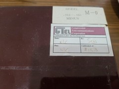 Steel 50 piece gage set Model M-0 .011″ – .060″ in wooden box