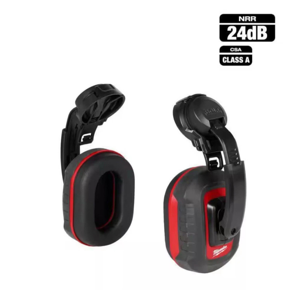 Milwaukee 48-73-3250 BOLT Earmuffs 24dB Helmet Hard Hat Hearing Protection