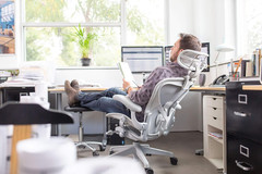 Premium Headrest for Herman Miller Aeron Chair H3 Remastered – Mineral Color