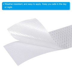 Reflective Tape 4″ x 33 Ft Waterproof High Visibility Safety Tape White