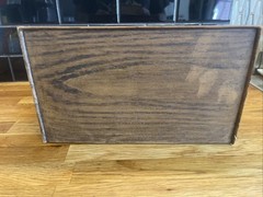 Vintage Lerner Faux Wood Look Plastic Desk Organizer 70s Retro MCM 3 Tier 6 Slot