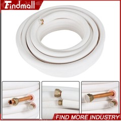 Findmall 50 Ft 1/4″ – 1/2″ Dia. Install Kit Fit For Mini Split Heat Pump Systems